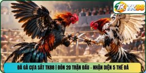 Đá Gà Cựa Sắt TK88 | Đón 20 Trận Đấu - Nhận Diện 5 Thế Đá