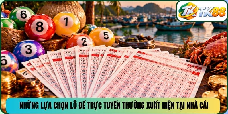 Những lựa chọn lô đề trực tuyến thường xuất hiện tại nhà cái