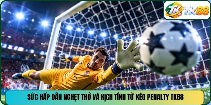 Sức hấp dẫn nghẹt thở và kịch tính từ kèo penalty TK88