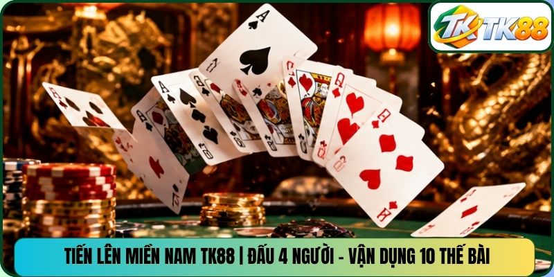 Tiến Lên Miền Nam TK88 | Đấu 4 Người - Vận Dụng 10 Thế Bài