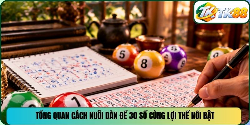 Tổng quan cách nuôi dàn đề 30 số cùng lợi thế nổi bật